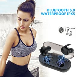 Thumbnail Tai nghe không dây VITOG Y30 kết nối bluetooth 5.0 âm thanh sống động chất lượng cao 4