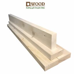Thumbnail Thanh gỗ thông dài KT 2x4cm đã xử lý 4 mặt - Chiều dài tự chọn Dwood 2