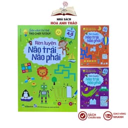 Thumbnail Sách - Sân chơi trí tuệ Rèn luyện não trái não phải cho bé từ 3-6 tuổi 1
