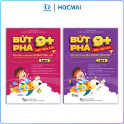 Thumbnail Combo 2 cuốn sách Bứt phá 9+ lớp 6 (Theo chương trình SGK mới). Bí kíp giúp con đạt toàn điểm 9,10 trên lớp 3