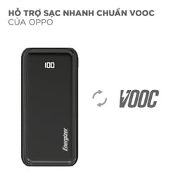 Thumbnail Sạc dự phòng Energizer 20000mAh UE20011PQ - Tích hợp sạc nhanh đa nền tảng, sạc nhanh 2 chiều cổng USB-C, chính hãng 2