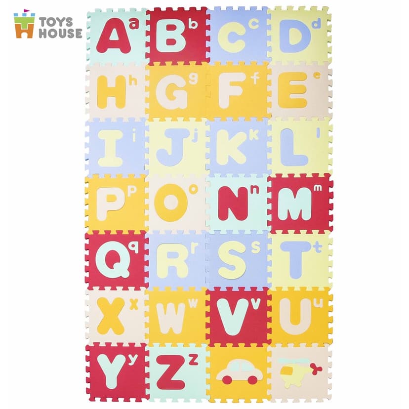 Ảnh Thảm xốp ghép cho bé - tấm 30*30cm EVA trải sàn cho bé chất lượng Châu Âu EN71 - Toyshouse 2
