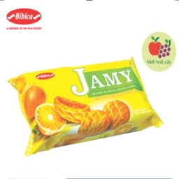 Thumbnail Combo 2 Gói Bánh Jamy Nhân Mứt Cam Bibica 120g 1