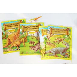 Thumbnail SÁCH - Dán hình sáng tạo - Thế giới khủng long (4 cuốn) - có mã lẻ 2