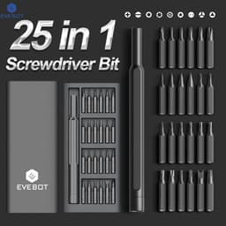 Thumbnail EVEBOT 24in1 Bộ tua vít từ tính, có thể sửa chữa máy tính/PC/iPad/điện thoại di động/kính, v.v., dụng cụ sửa chữa đa chức năng 1