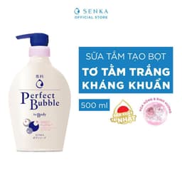 Thumbnail Sữa tắm dưỡng ẩm hương hoa dịu ngọt Senka Perfect Bubble for Body Sweet Floral n 500ml_13731 3