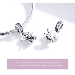 Thumbnail Bamoer Hạt Charm Động Vật Series Phụ Kiện Thời Trang Thích Hợp Cho Vòng Tay Vòng Cổ AIC02 4
