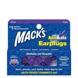 Thumbnail Hộp 1 đôi nút bịt tai chống nước Mack’s Aqua Block dùng cho bơi lội màu tím 4
