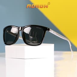 Thumbnail Kính Mát Nam Nữ, Mắt Kính Phân Cực Thời Trang Chống Tia UV400, Gọng Kính Vuông Magie AK010 - AORON 4