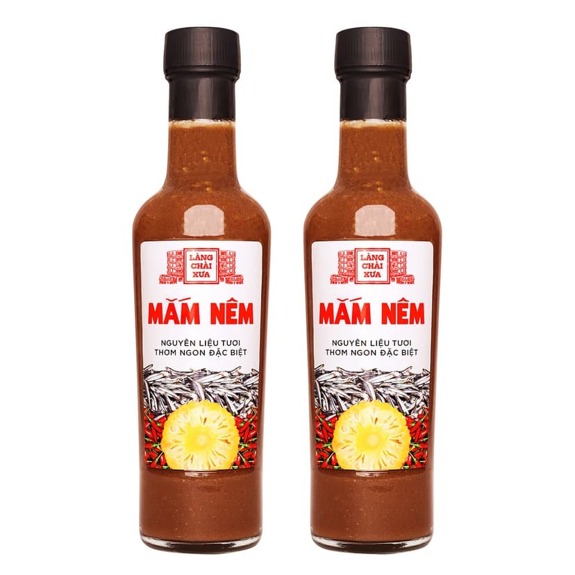 Ảnh Mắm nêm pha sẵn cao cấp Làng Chài Xưa, nguyên liệu tươi, thơm ngon đặc biệt, chai thủy tinh 300g 3