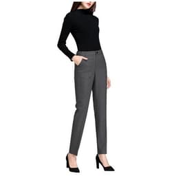 Thumbnail GOTI Quần Tây Nữ Công Sở Cao Cấp Cạp Vừa Dáng Đứng Kiểu Hàn Quốc Nhiều Màu 2