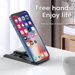 Thumbnail Giá đỡ điện thoại để bàn KUULAA màu macaron có thể điều chỉnh nhiều góc thích hợp cho 4