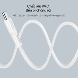 Thumbnail Cáp Sạc ROBOT RDL100s/RDC100s/RDM100s Chất Liệu PVC Chống Rối 4