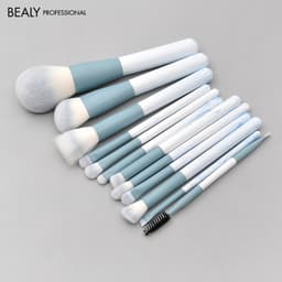 Thumbnail Bộ Cọ Trang Điểm Cán XANH NGỌC BEALY 12C - Nhẹ Nhàng - Mền Mại 4