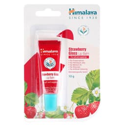 Thumbnail Son dưỡng môi căng bóng vị dâu tây Himalaya Strawberry Gloss Lip Balm 10g 2
