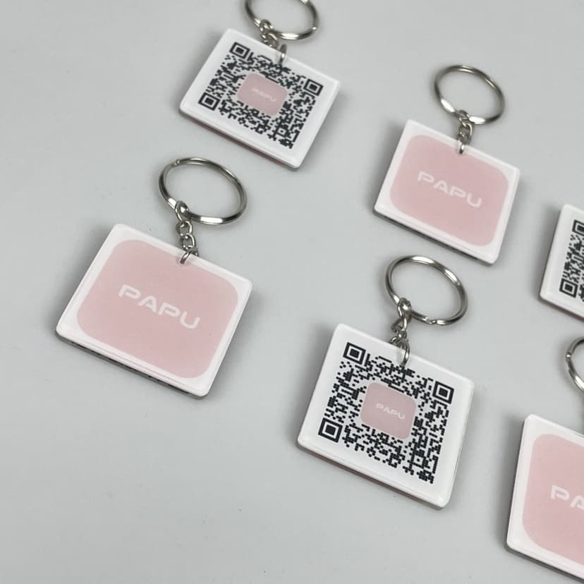 Ảnh Phụ Kiện Túi Ví Nữ, Móc Chìa Khóa PAPU MK01 1