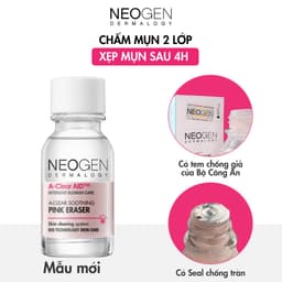 Thumbnail Chấm Mụn 2 Lớp Xẹp Mụn Sau 4H Neogen Dermalogy A-Clear Aid Soothing Pink Eraser 15ml 3