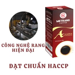 Thumbnail Cà phê Mê Trang Arabica (A), cafe rang xay pha phin nguyên chất - Mê Trang Hộp 250g hút chân không 4