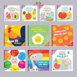 Thumbnail Sách - Bộ 10 Cuốn Truyện Tranh Ehon - Song Ngữ Việt Anh Cho Bé Từ 0-6 Tuổi (Có File Âm Thanh) 1
