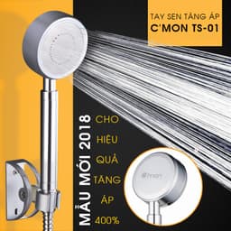 Thumbnail Bộ vòi sen tăng áp C'MON TS-01 2