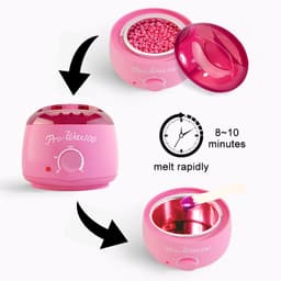 Thumbnail Nồi Nấu Sáp Wax Lông SUMAX 100 Chuyên Dùng Triệt Lông Cơ Thể Với 300g đậu sáp và thanh gỗ 1kg 4