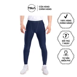 Thumbnail Quần legging nam giữ nhiệt nhẹ thoáng khí co giãn ôm body bó cơ chạy bộ fitness work out DEL1005 1