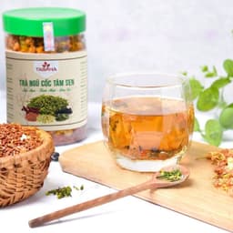 Thumbnail Trà Ngũ Cốc Tâm Sen Tabaha Hộp 500g Thanh Nhiệt Cơ Thể Ngủ Ngon Từ 10 Thành Phần 1