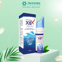 Thumbnail Bình Xịt Mũi XỊT X Giúp Rửa, Vệ Sinh Mũi Thông Thoáng, Sạch Sẽ Có Thể Sử Dụng Cho Người Lớn Và Trẻ Em Dung Tích 75ml 1
