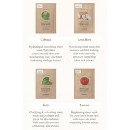 Thumbnail 10 miếng mặt nạ Sous Vide thuần chay nuôi dưỡng và dưỡng ẩm Sous Vide Sheet Mask 1