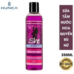Thumbnail Sữa Tắm Nước Hoa Hương Thơm Quyến Rũ, Mềm Mịn HUNCA CARE 350ml 1