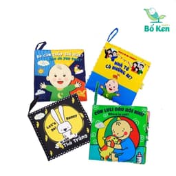 Thumbnail Bộ Sách vải Lalala baby Song Ngữ Bé Yêu Thích Nhất [Tủ Sách Shop Bố Ken] 1