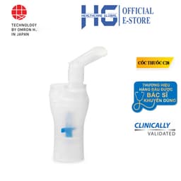 Thumbnail Cốc Đựng Thuốc Dành Cho Máy Xông Khí Dung Omron | C801, C801KD, C803, C28, C29, C101, C900 - Hàng Chính Hãng 3