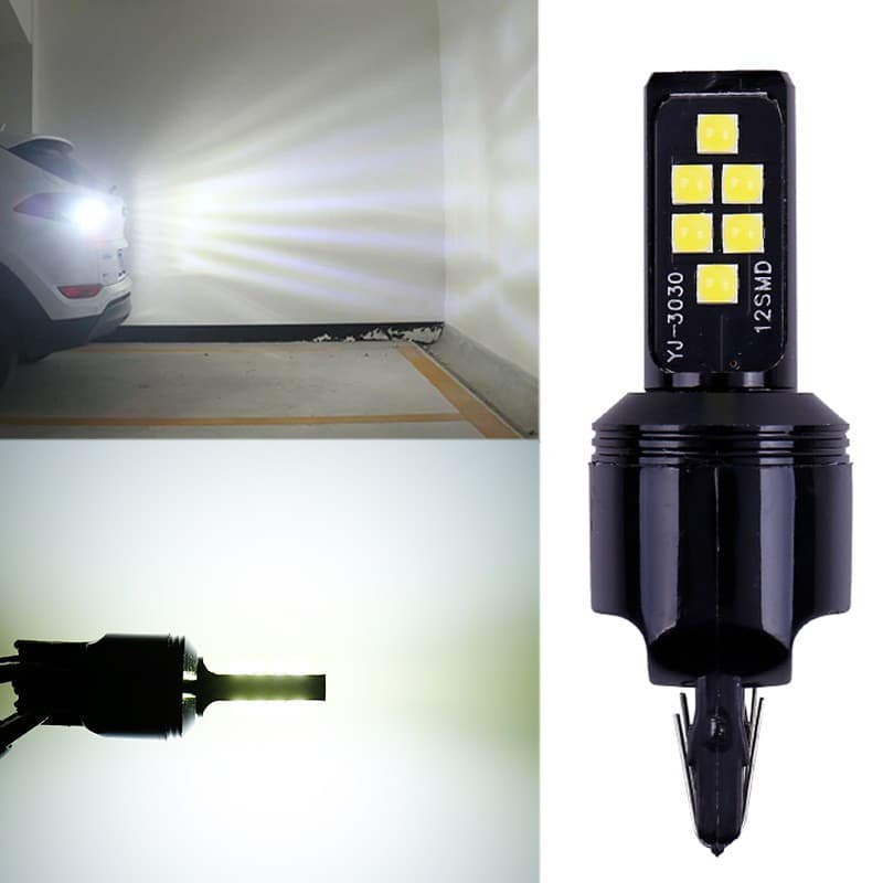 Ảnh Đèn Led Phanh Xe Ô Tô Py21W P21W Py21W P21 / 5w Led T20 1157 Bay15D Ba15S 7440 W21W T15 Bau15S 3030 1