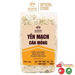 Thumbnail 500g Yến Mạch Cán Dẹt (Cán Mỏng) DK Harvest Nguyên Chất Nhập Khẩu Úc, ngũ cốc ăn liền tác dụng giảm cân 1
