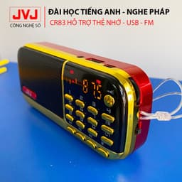Thumbnail Loa nghe pháp mini JVJ J-836S 2 Pin sử dụng thẻ nhớ,USB học tiếng anh, đài FM, đèn pin siêu sáng - BH 12 tháng 3