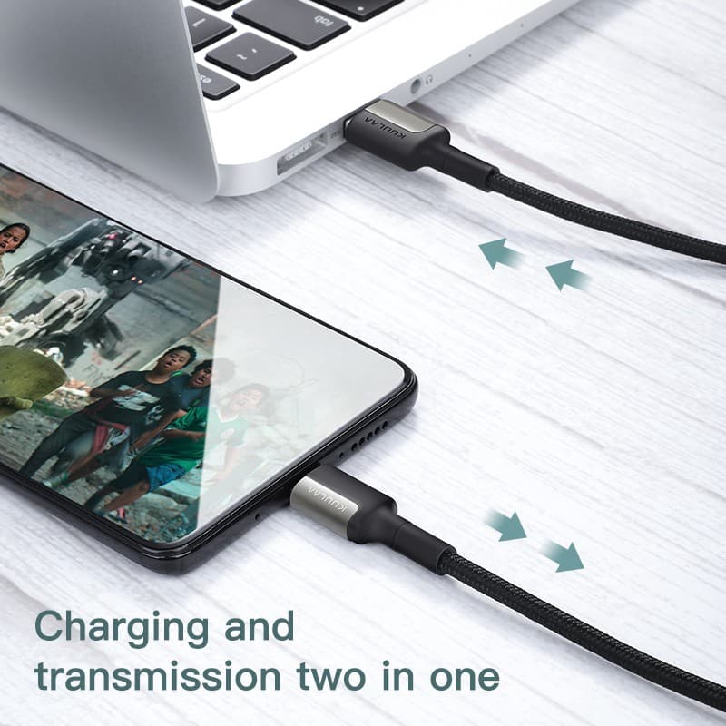 Ảnh Cáp Sạc Nhanh KUULAA Đầu Usb Type C 5A Cho Huawei Mate 20 Pro P20 Lite 3