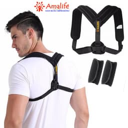 Thumbnail Đai Chống Gù Lưng Chính Hãng Amalife Ama01 Tặng Kèm 2 Miếng Đệm Lót Điều Chỉnh Phần Lưng Hoàn Hảo 4