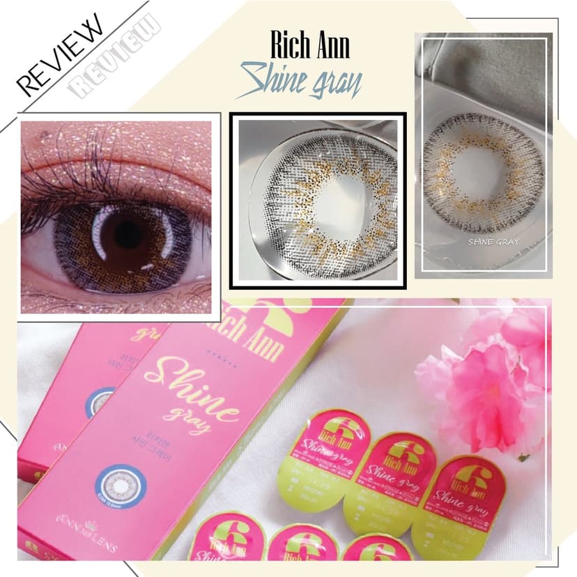 Ảnh 6 mẫu Lens màu ANN365 dùng 1 lần chụp ảnh kỷ yếu 2