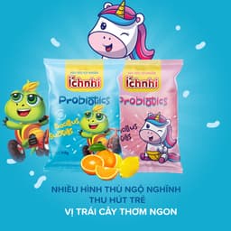 Thumbnail Kẹo dẻo lợi khuẩn Ích Nhi (dây 10 gói) chứa lợi khuẩn bacillus subtilis hỗ trợ tiêu hóa 3