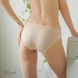 Thumbnail Quần Lót Nữ Mustoto Trơn Phối Lưới Lưng Thấp Thoải Mái Kalihi (MQ45) 4