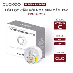 Thumbnail Phụ kiện vòi sen Cuckoo CWCF-CHVT1C: Lõi lọc Clo và Vitamin C - Hàng chính hãng - Chất lượng Hàn Quốc 1