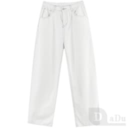Thumbnail Quần jean dài daduhey PALAZZO lưng cao ống rộng phong cách Hàn Quốc thời trang 3