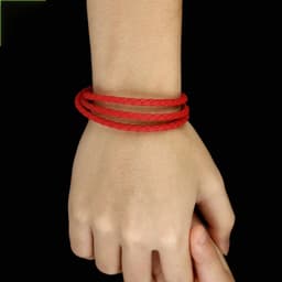 Thumbnail Vòng tay BAMOER PI0063 thiết kế dây da với khóa từ tính có thể điều chỉnh năng động cho nam nữ 2