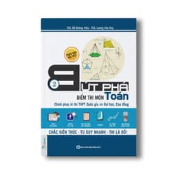 Thumbnail Sách Combo Bứt Phá THPTQG Môn Toán Trọn Bộ 3 Quyển 2