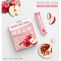 Thumbnail Kẹo táo Hemia 1 hộp 8 gói tác dụng giảm cân an toàn hiệu quả tại nhà từ một liệu trình 4