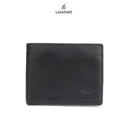 Thumbnail Ví ngắn nam da bò cao cấp khóa kéo hiện đại chính hãng Lavatino [Wallet Vasto - WB34] 1