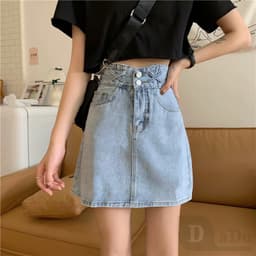 Thumbnail Chân Váy Chữ A Xếp Ly Dáng Ôm Co Giãn Thời Trang Mùa Hè Dành Cho Nữ 4
