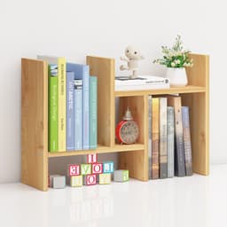 Thumbnail Kệ sách gỗ để bàn làm việc IGA chính hãng IGA GP62 3