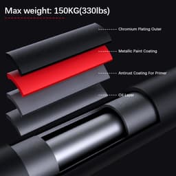 Thumbnail OneTwoFit thanh xà đơn gắn cửa Treo Tường Thanh ngang có thể điều chỉnh Gắn tường 67-100cm 4