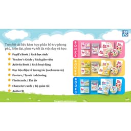Thumbnail Sách - Bộ My Little Fun book 3 Class book+Activity book (5-6 tuổi), tặng kèm tài khoản học online 12 tháng 1